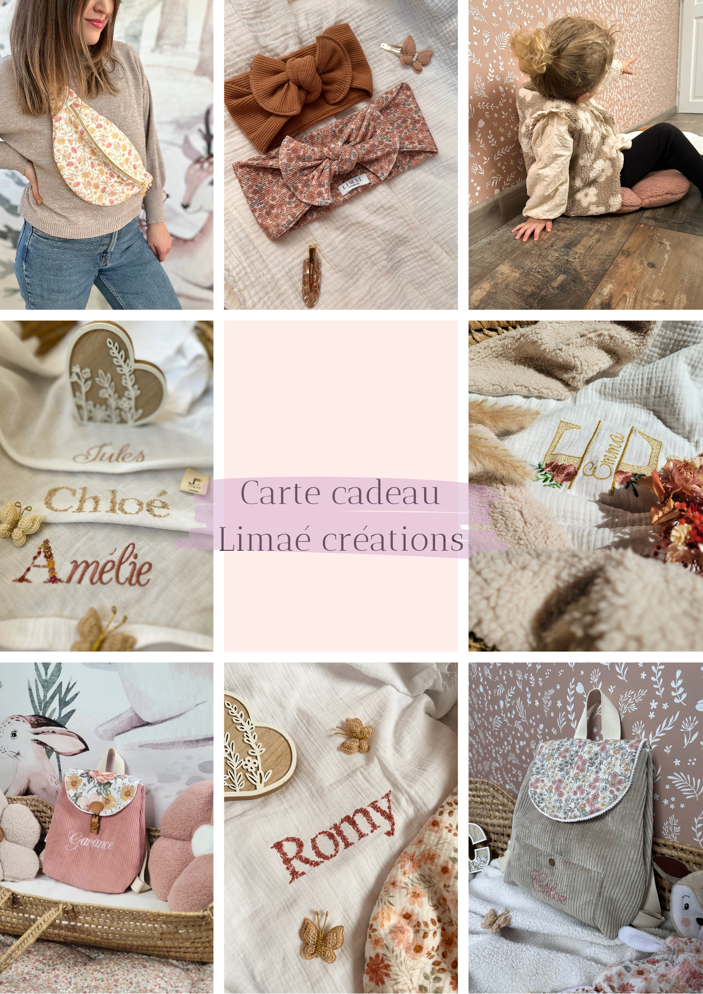 Carte cadeau Limaé créations