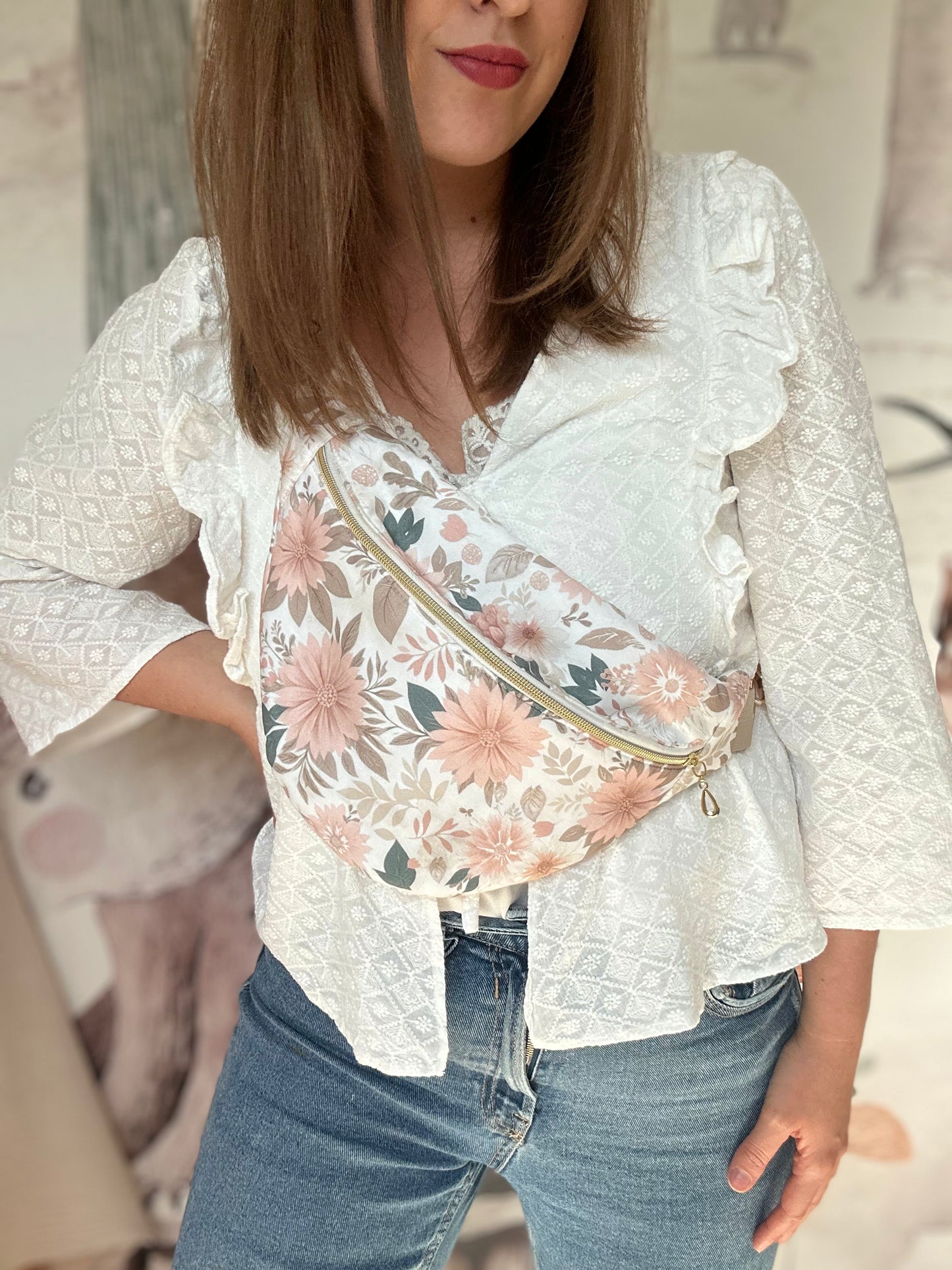 Sac banane tissu exclusif Limaé