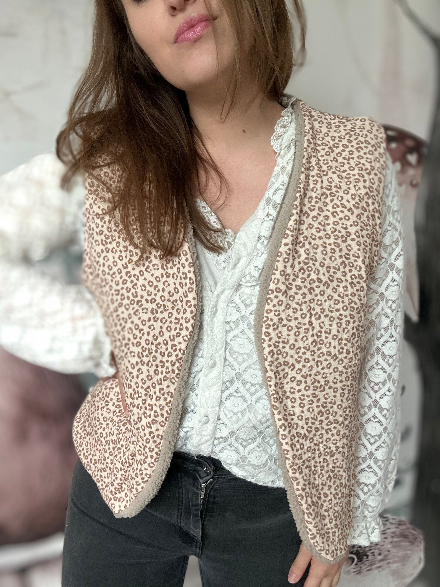 Gilet sans manches femme