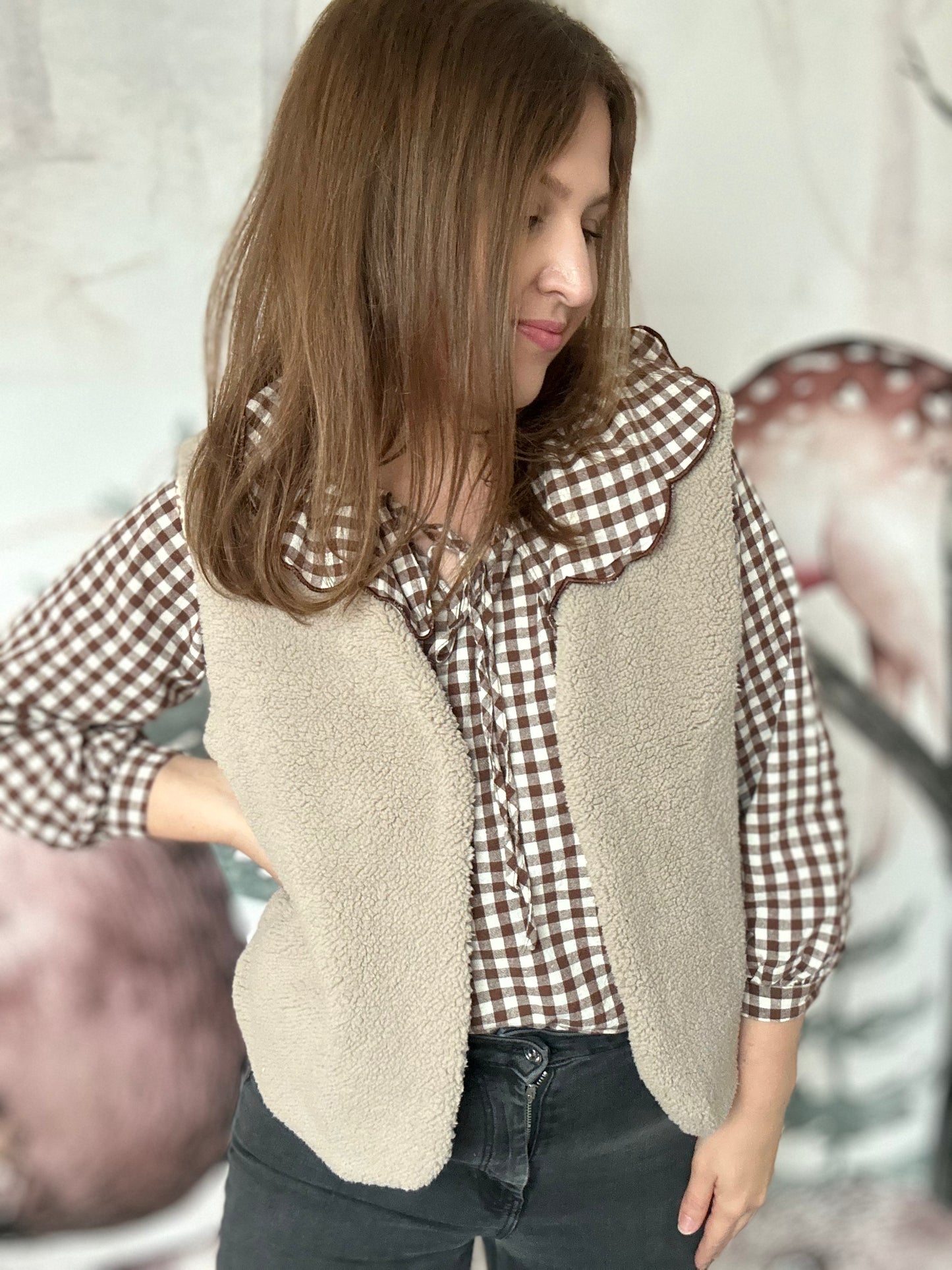 Gilet sans manches femme