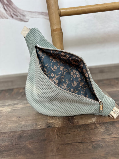 Sac banane vert d'eau