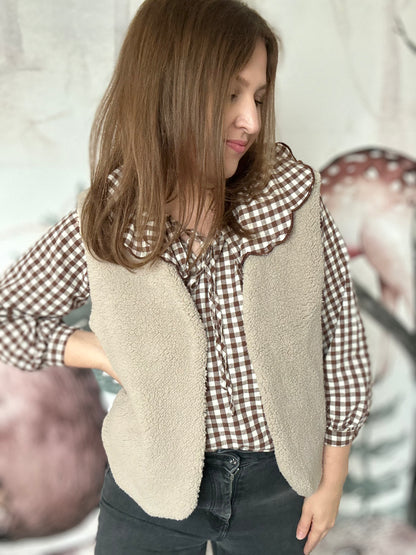 Gilet sans manches femme