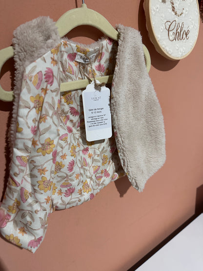 Gilet de berger 6-12 mois