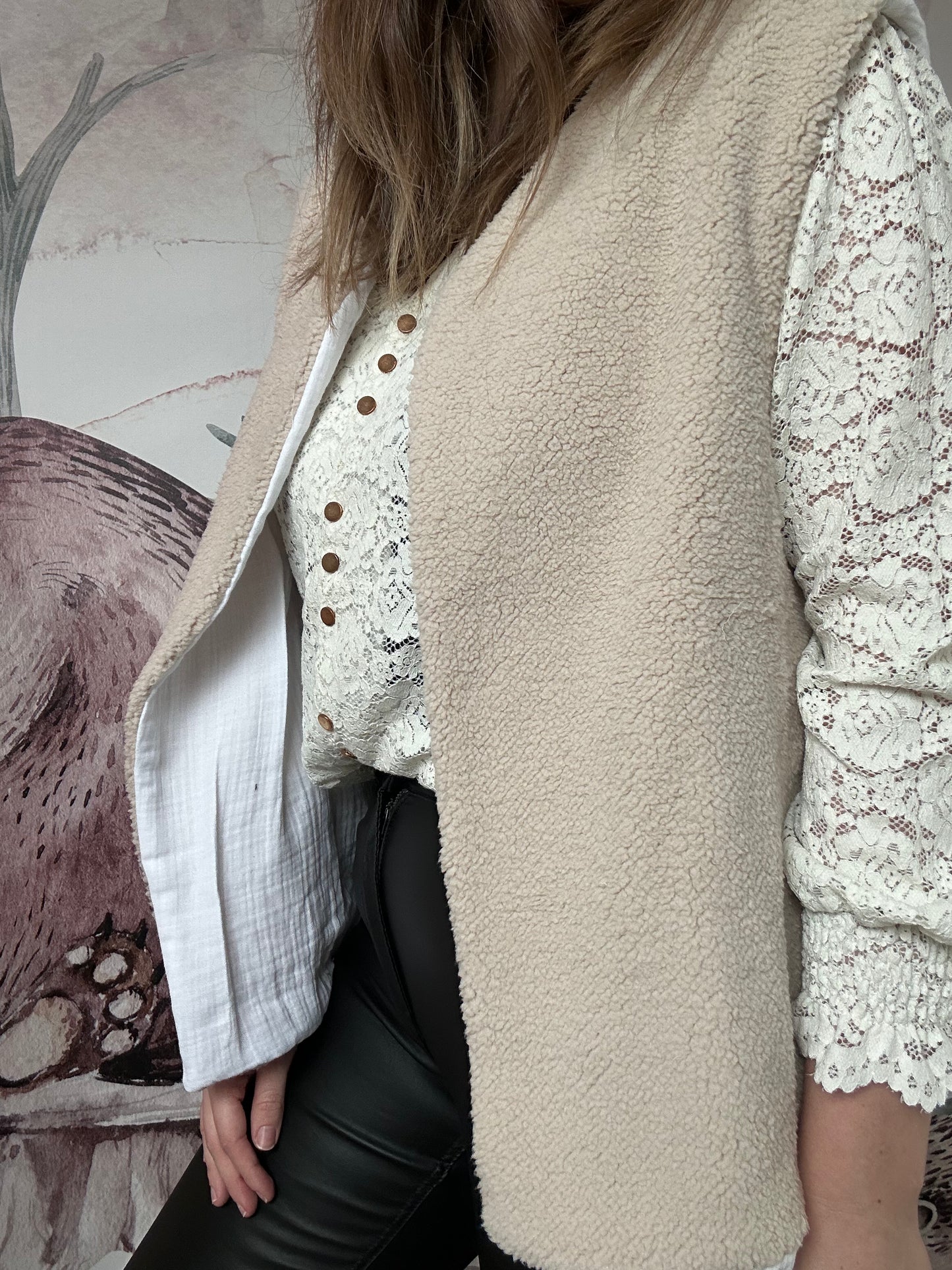 Gilet sans manches femme