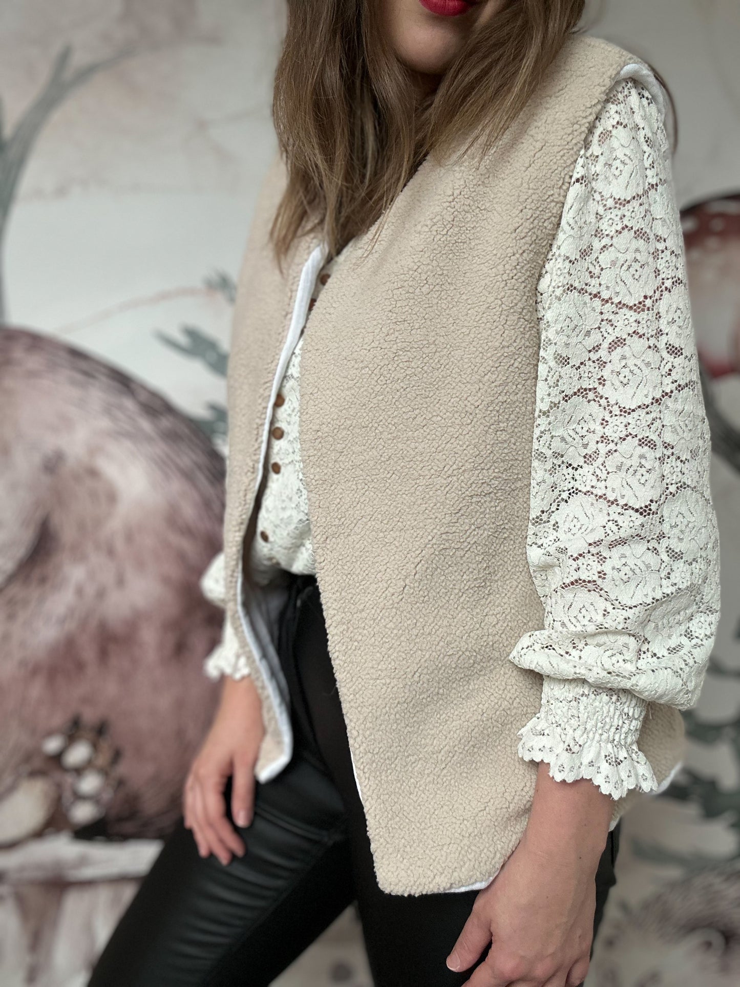 Gilet sans manches femme
