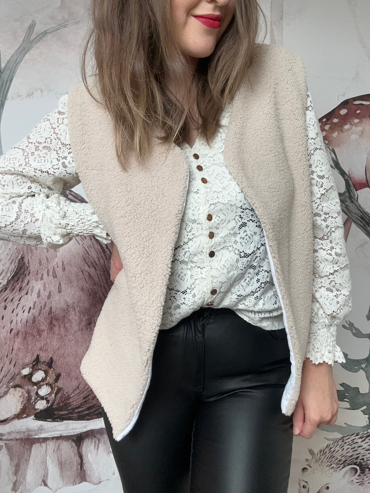 Gilet sans manches femme