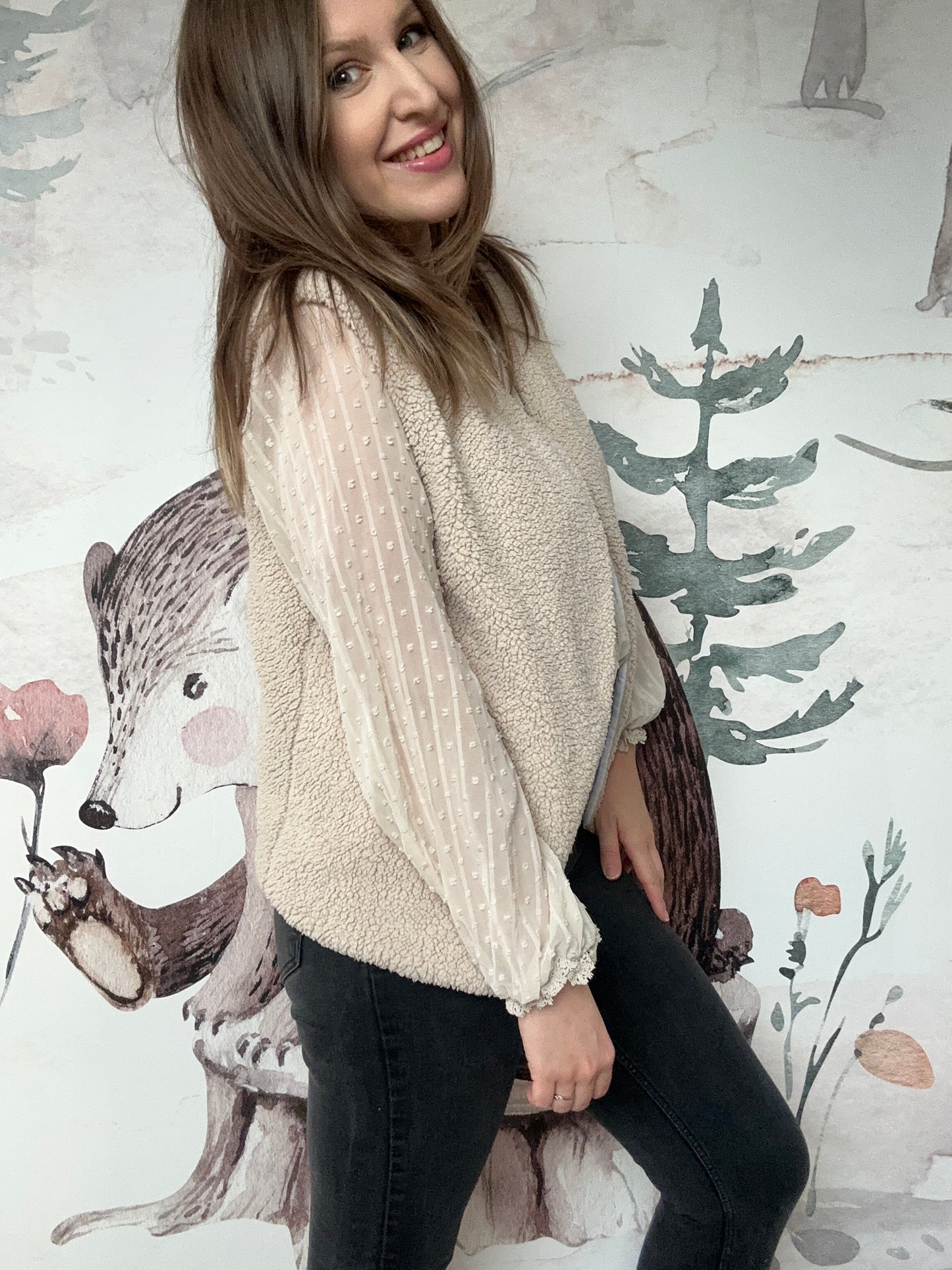 Gilet sans manches femme